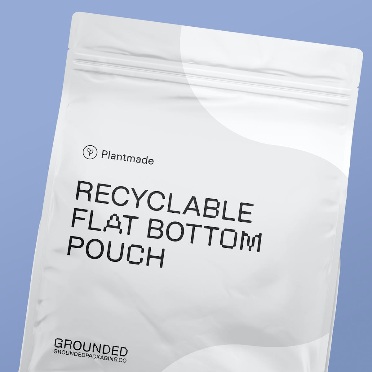 Plantmade™ recyclable flat bottom pouch 2